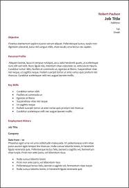Normal Font Size For Resume   Free Resume Example And Writing Download