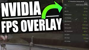 enable nvidia geforce fps overlay in