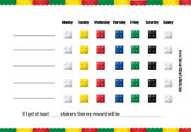 14 Best Photos Of Lego Reward Chart Printables Printable