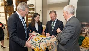 exhibition of azerbaijani carpets at