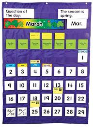 Carson Dellosa Cdpcd158003 Complete Calendar And Weather Pocket Chart Pocket Chart 158003