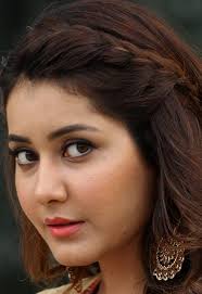 telugu actress rashi khanna face close