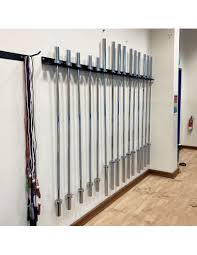 wall mounted vertical barbell rack we