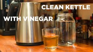 how to descale kettle with vinegar