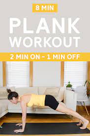 Plank Workout Quick Challenge Pumps