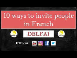 invitation writing in french