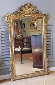 Antique Gilt Pier Mirror Gilt