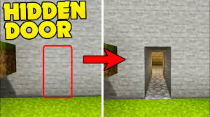 how to make a hidden piston door in