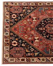 shiraz ghashghai persian rug orange 152