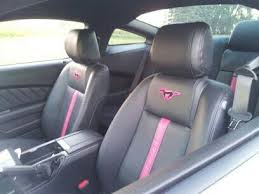 Pink Mustang Black Mustang Pink
