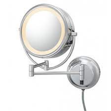 young double sided led lighted mirror