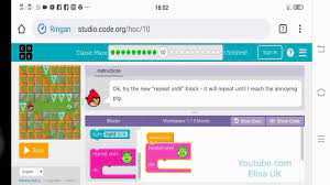 Game Coding Angry Birds || Hour Of Code |