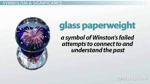Glass Paperweight In 1984 By George