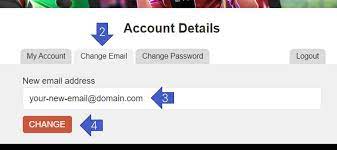 change your account email miniclip