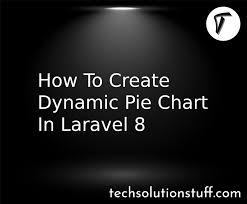 create dynamic pie chart in laravel 8