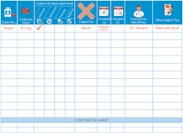Medication Tracker Get Healthy Stay Healthy