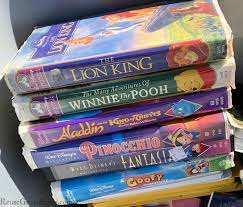 what to do with old disney vhs tapes