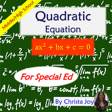 Quadratic Equation For Special