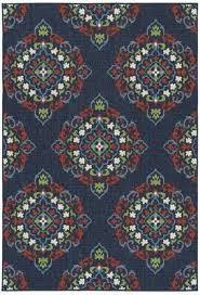 bungalow rose olin navy indoor outdoor