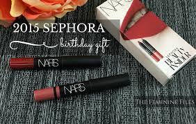 2016 sephora birthday gift nars lip