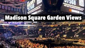 madison square garden view from seats