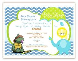 Microsoft Word Baby Shower Invitation Templates Free Ba Shower For