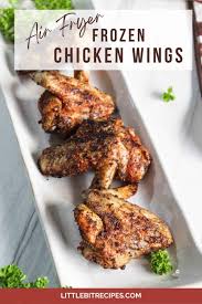 air fryer frozen en wings little