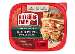 black pepper turkey lunch meat