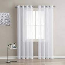 voile curtains window panels voile
