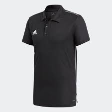 Adidas Core 18 Climalite Polo Shirt Black Adidas Us