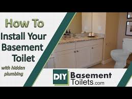 Install Basement Toilet Plumbing