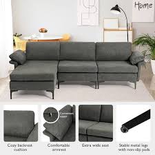 Polyester Modular Modern Sectional Sofa
