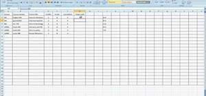 how to create an excel spreadsheet to