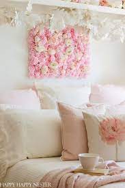 Diy Flower Wall Hanging For The Bedroom