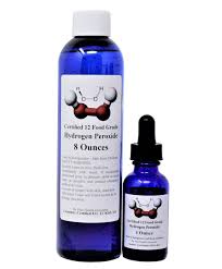 35 Diluted To 12 Food Grade Hydrogen Peroxide 8 Fl Oz Plus 1 Fl Oz Pre Filled Dropper Bottle Php Recommended By One Minute Cure True Power Of