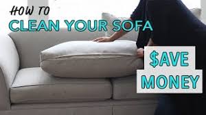 diy how to clean your sofa save money