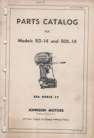 1953 johnson outboard motor sea horse
