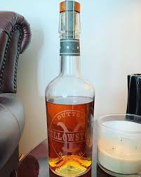 Etched Bourbon Bottle Glass Etched