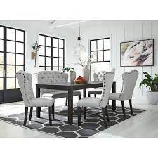 Find your perfect dining table set at our discount prices. Jeanette Dining Room Set W Bench Signature Design By Ashley Furniture Cart