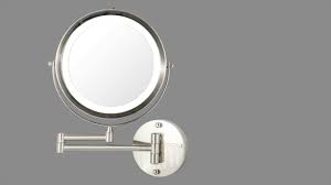 wall mount magnifying makeup mirror