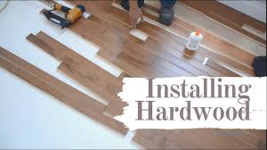 installing pre finished hardwood you
