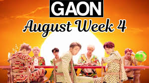 Top 100 Gaon Kpop Chart 2018 August Week 4