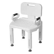 premium series shower chair with back