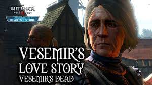 Geralt'a ve diğer witcherlara adeta baba figürü olmuştur. The Witcher 3 Wild Hunt Hearts Of Stone Vesemir S Love Story Vesemir S Dead Youtube