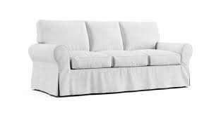 boxed seats loose fit round arm sofa