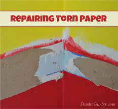 Drywall Repairing Torn Paper Fer