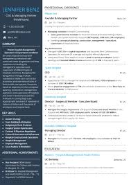 Ceo Managing Partner Healthcare Resume Sample By Hiration