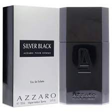 Azzaro Pour Homme Silver Black Eau De Toilette 100ml gambar png