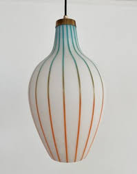 Italian Murano Glass Pendant Light