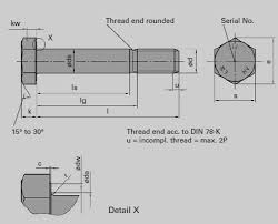 Dast Guidelines Dimensions 021 Bolts Nut